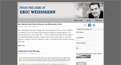 Desktop Screenshot of ericweissmann.com